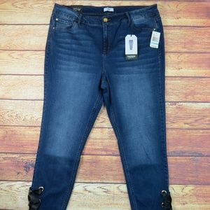 Kensie Jeans 20W Skinny Ankle Crop